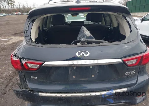 2020 Infiniti Qx60 Luxe Awd z USA, uszkodzony, nr VIN 5N1DL0MM6LC525584